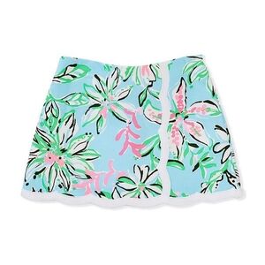 NWOT Lilly Pulitzer Mini Michelina Skort LG (8-10) Sun Of A Bun Print